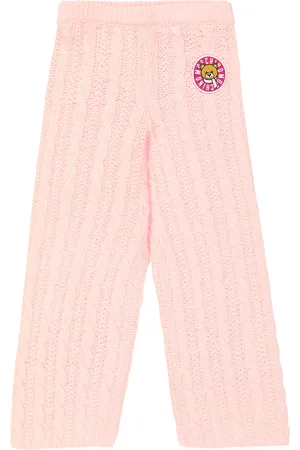 Moschino Teddy Bear cable-knit pants