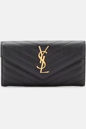 Saint Laurent Monogram Large leather wallet