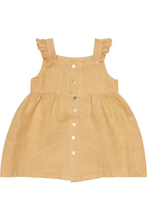 Donsje Baby Floor linen dress