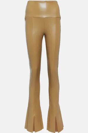Norma Kamali Spat faux leather leggings