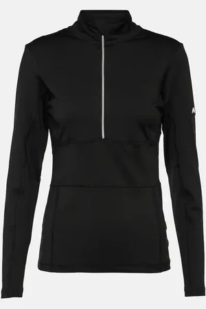 JET SET Ginger Halfzip slim top