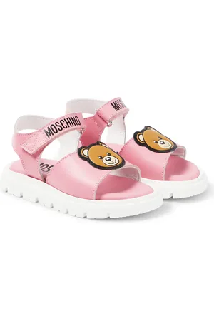 Moschino Teddy Bear leather sandals