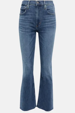 Citizens of Humanity Isola mid-rise cropped bootcut jeans