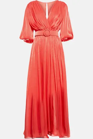 Costarellos Brennie georgette midi dress