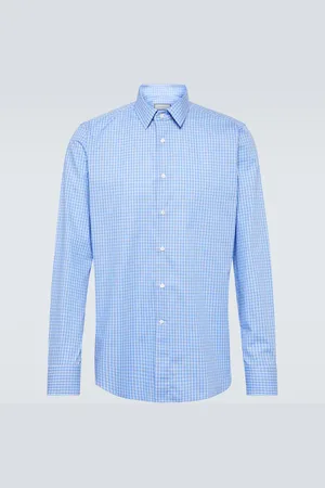 CANALI Striped cotton shirt