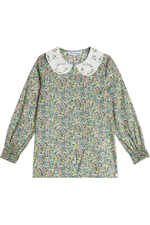 Tartine Et Chocolat Floral cotton blouse