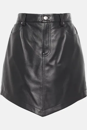 ALEXANDRE VAUTHIER Leather miniskirt