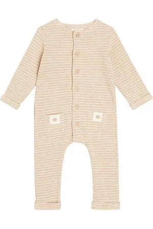 1+ IN THE FAMILY Baby Achille striped onesie