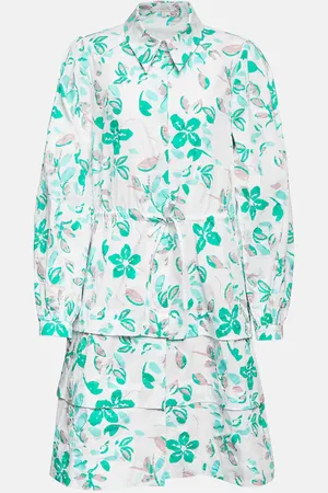 Dorothee Schumacher Floral cotton poplin shirt dress