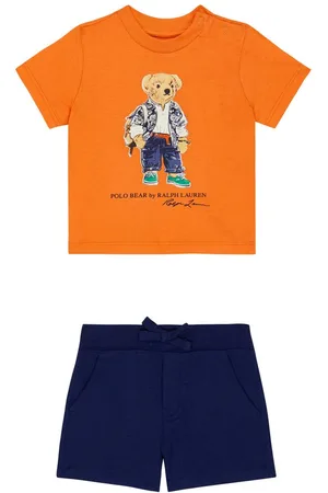 Ralph Lauren Baby cotton T-shirt and pants set