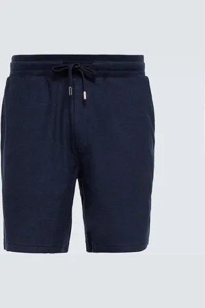 Frescobol Carioca Augusto cotton-blend terry shorts