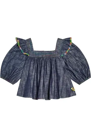 ZIMMERMANN Alight denim top