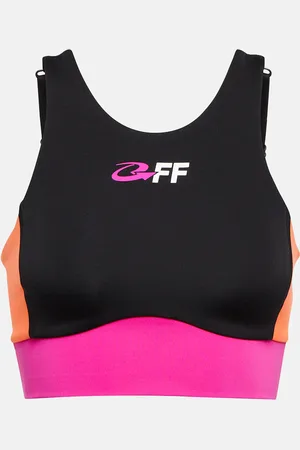 OFF-WHITE Logo sports bra