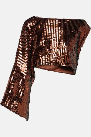 ‎Taller Marmo‎ Eric sequined one-shoulder top