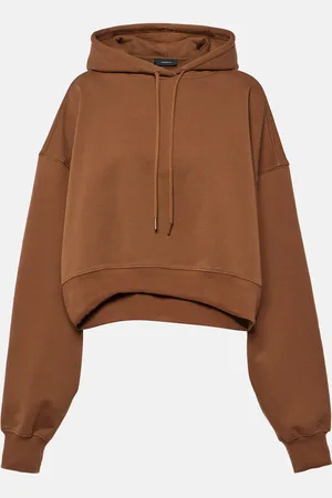 WARDROBE.NYC Oversized cotton jersey hoodie