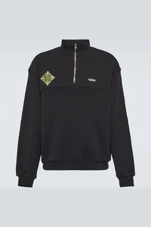 ADISH Logo cotton jersey sweatshirt