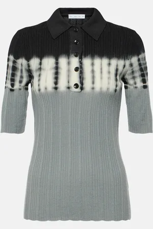 Proenza Schouler White Label Louisa wool polo shirt