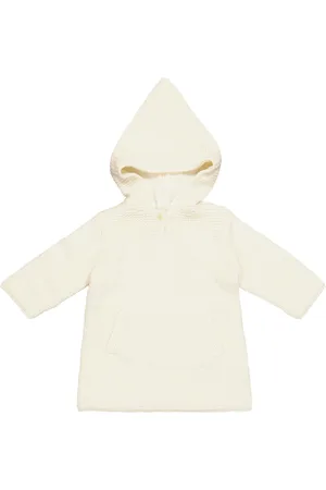 BONPOINT Baby hooded cashmere coat