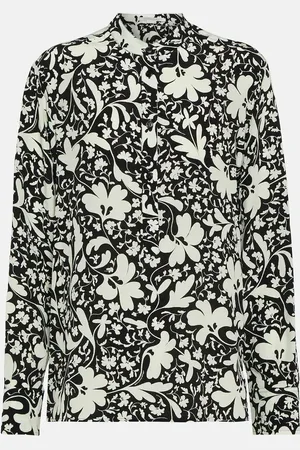Stella McCartney Printed silk shirt
