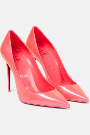 Christian Louboutin Kate 100 patent leather pumps