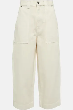 Khaite Hewey high-rise wide-leg jeans