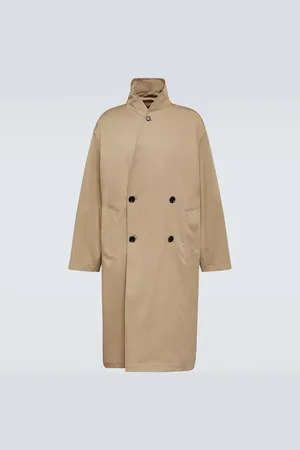 LEMAIRE Cotton gabardine trench coat