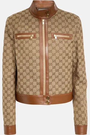 Gucci GG Supreme canvas bomber jacket