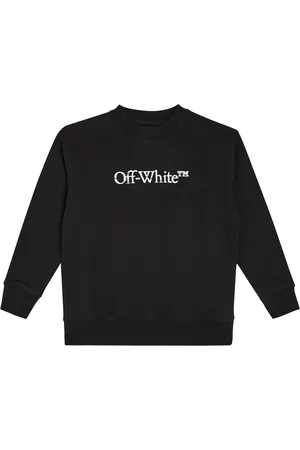 OFF-WHITE Logo cotton jersey sweatshirt