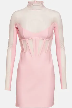 MUGLER Corset minidress