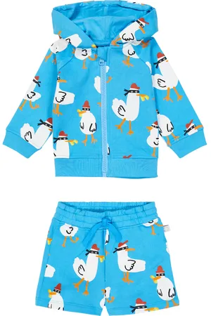 Stella McCartney Baby cotton sweatshirt and shorts