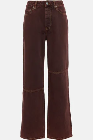 Ganni Izey high-rise straight jeans
