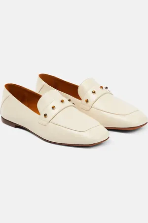 Chloé ChloÃ© Aurna embellished leather loafers