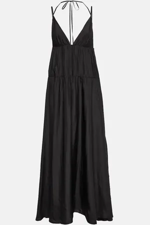 Joseph Darnley tiered silk maxi dress