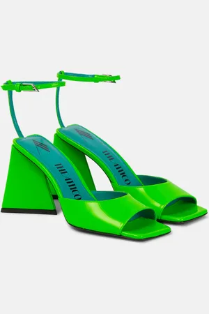 The Attico Piper 85 patent leather sandals