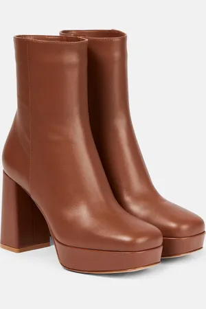 Gianvito Rossi Daisen leather ankle boots