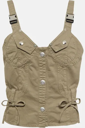 COPERNI Utility bustier cotton top