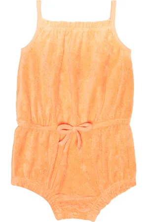 The New Society Baby Niccolo cotton playsuit