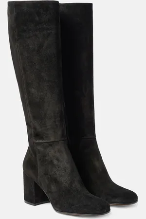 Gianvito Rossi Joelle suede knee-high boots