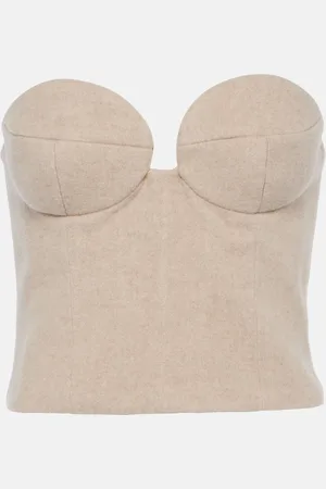 MAGDA BUTRYM Cashmere bustier
