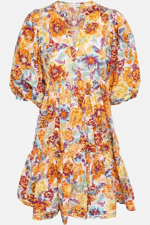 POUPETTE ST BARTH Aria floral cotton minidress