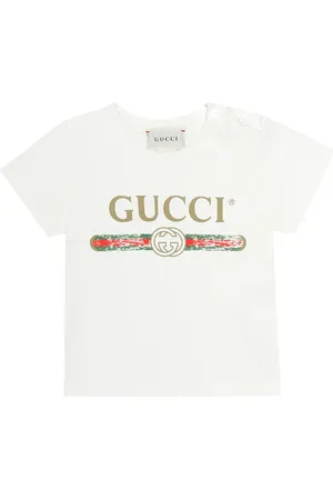 Gucci Baby Printed cotton T-shirt