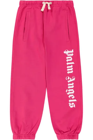 Palm Angels Logo cotton jersey sweatpants