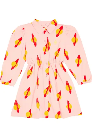 The Animals Observatory Dolphin printed cotton dress