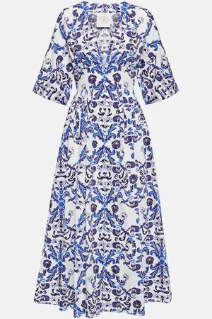 EMILIA WICKSTEAD Elowen printed cotton maxi dress