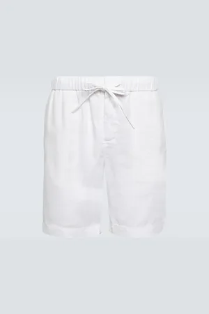 Frescobol Carioca Felipe linen-blend shorts