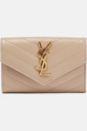 Saint Laurent Monogram Small leather wallet