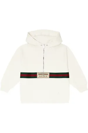 Gucci Web cotton jersey hoodie
