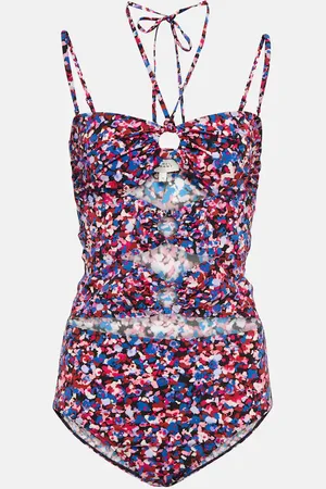 Isabel Marant Stiza floral swimsuit