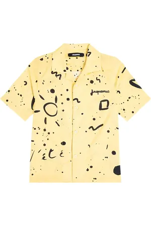 Jacquemus Le Chemise Jean printed denim shirt
