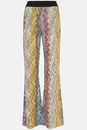 Missoni Bootcut lamÃ© pants